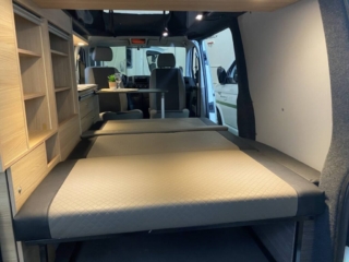 Comfortabel slapen in de Achterhoeker 2 Smallander camper